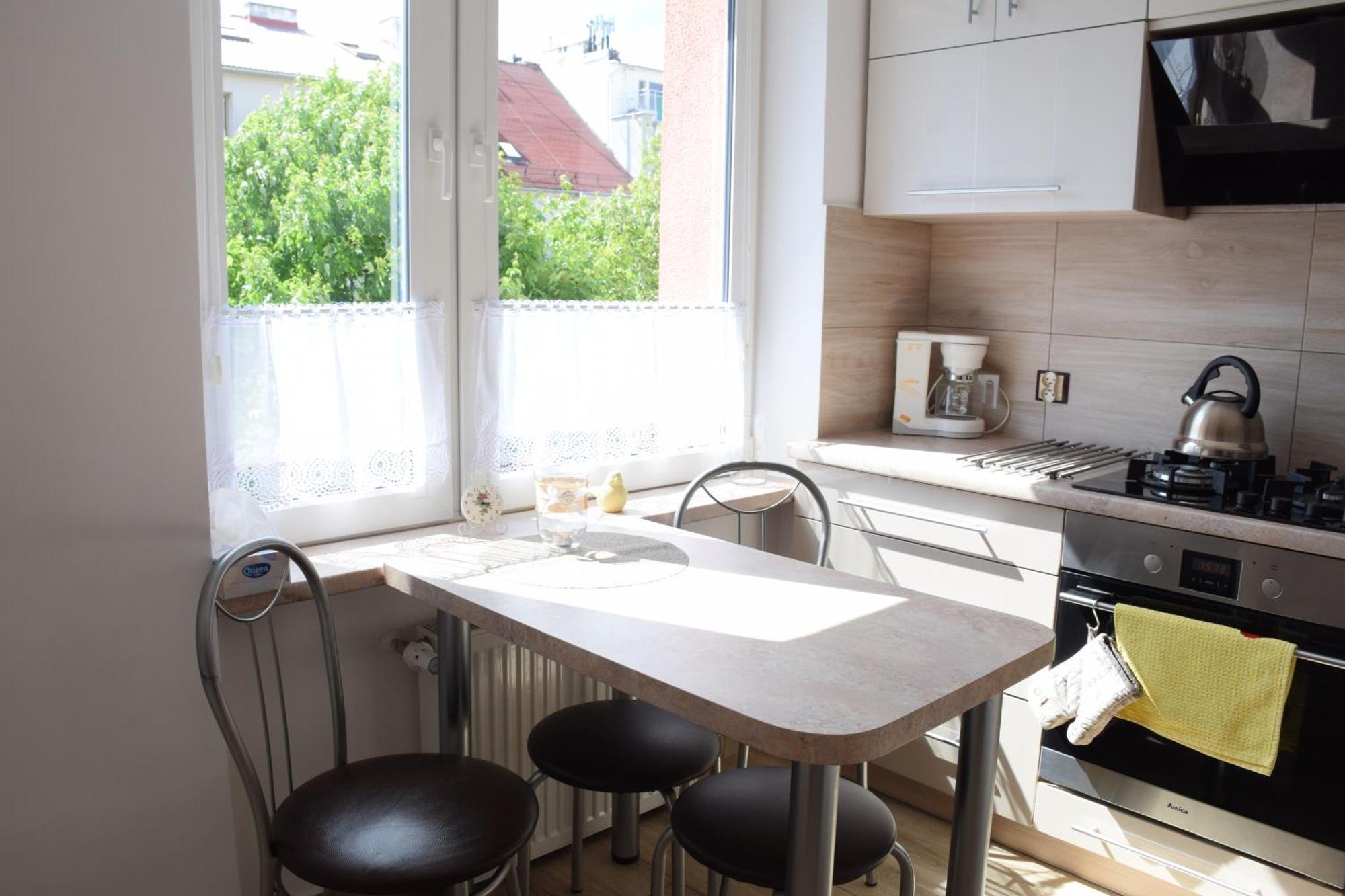 Sloneczne Mieszkanie Na Przymorzu Gdaňsk Exteriér fotografie